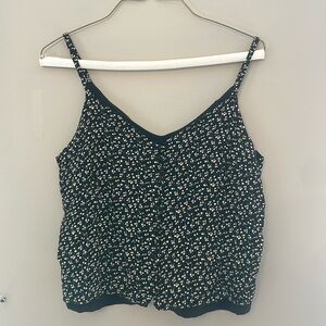 Madewell floral tank